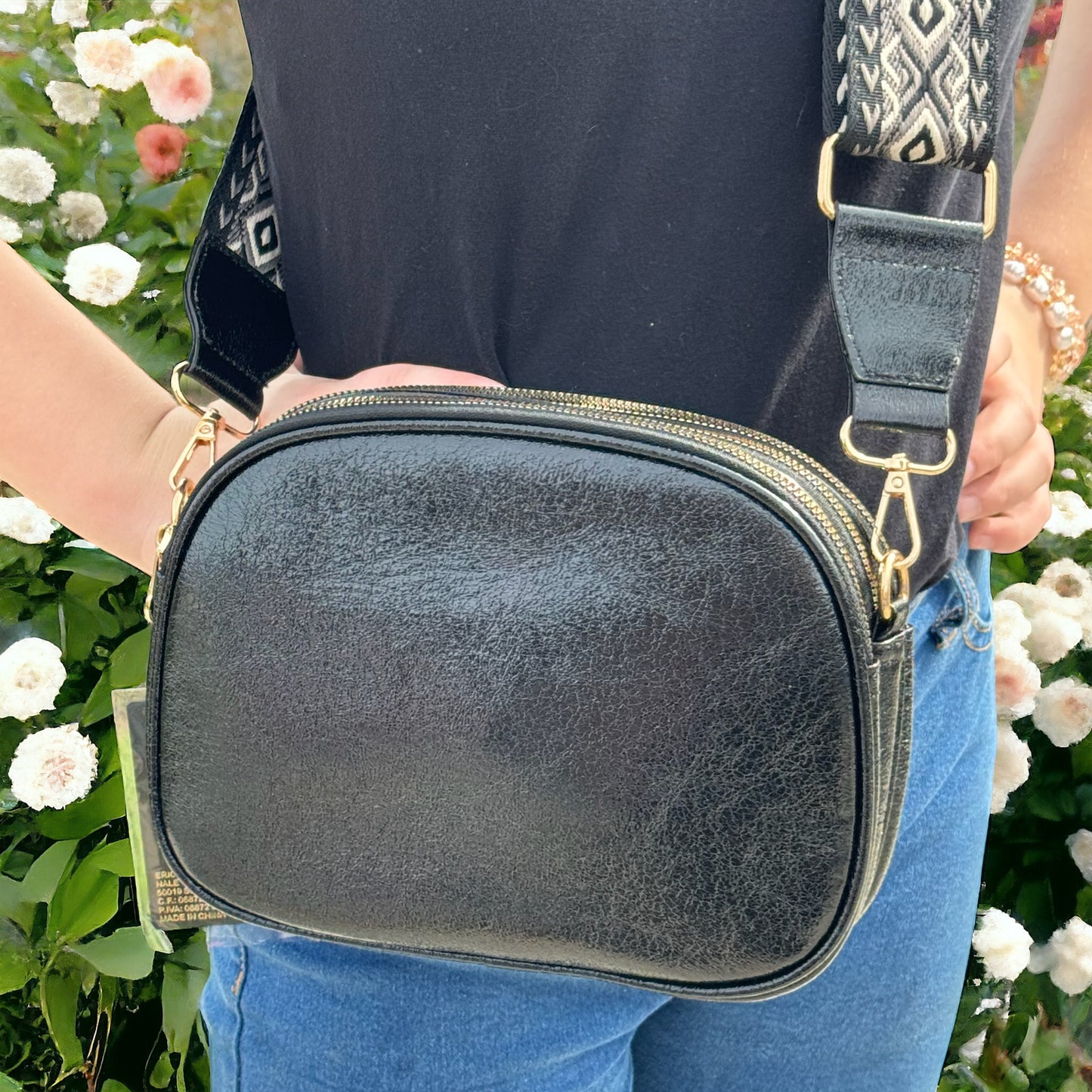 Sac bandoulière - Noir