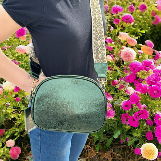 Sac bandoulière - Vert foncé