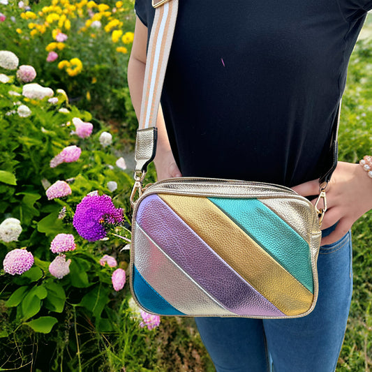Sac bandoulière - Doré