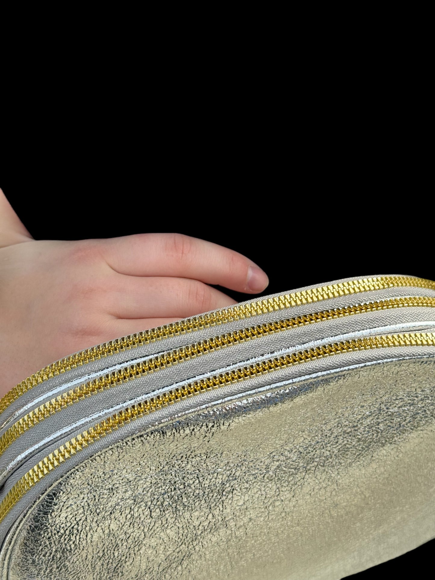 Sac bandoulière - Argenté